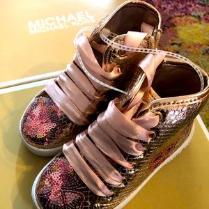 Micheal KORS Toddler Sneakers for Girls